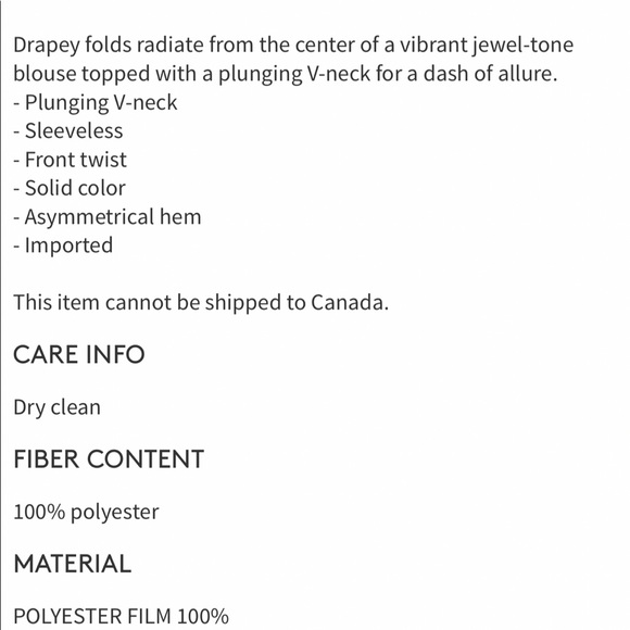 Cinq a Sept Abby V-Neck Twist Front Top - Picture 6 of 8